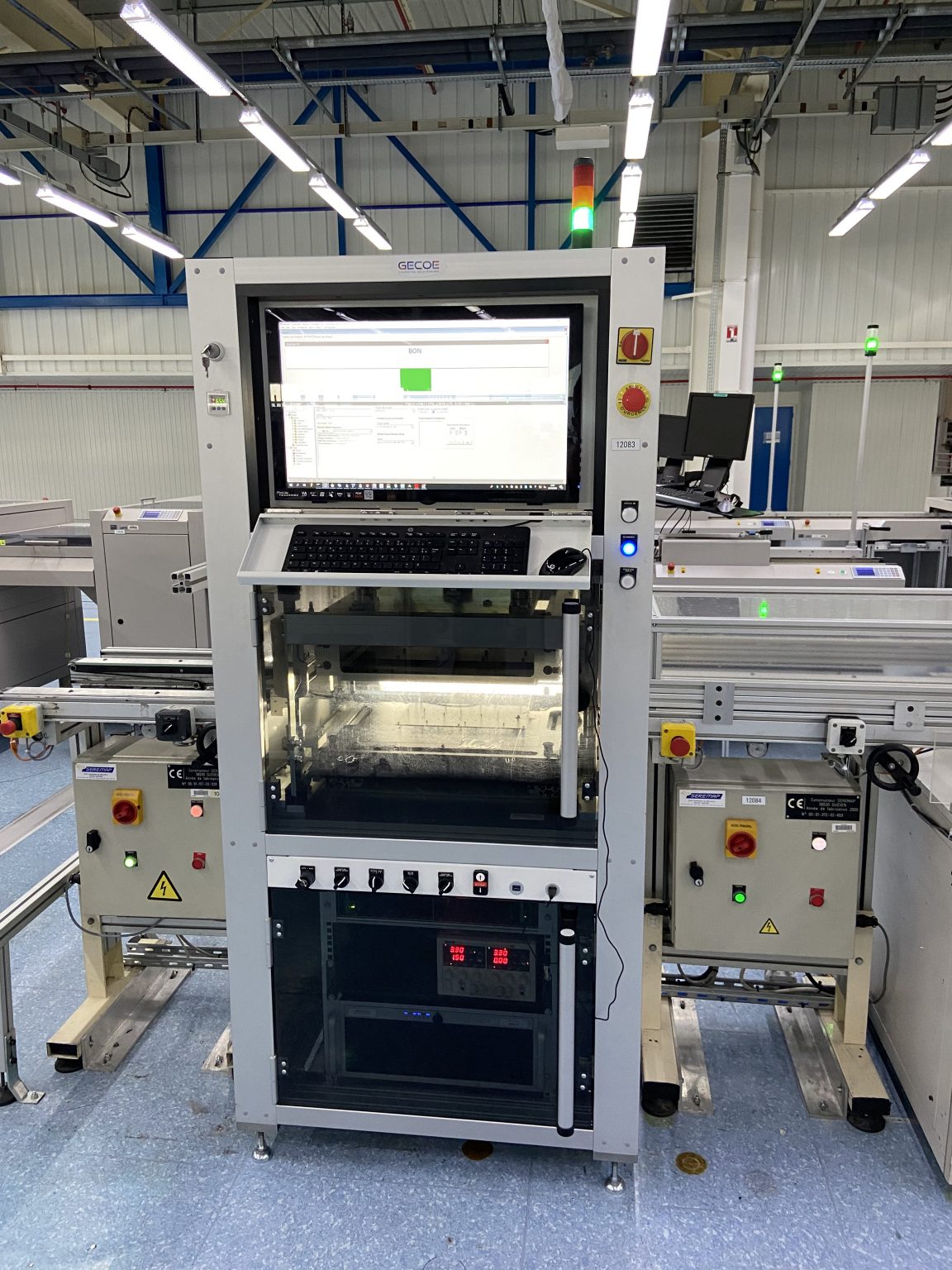 Station de programmation flan de 5 pcb machines speciales