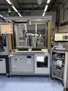 Lire la suite à propos de l’article Machine de packaging PCB en alvéoles Client.