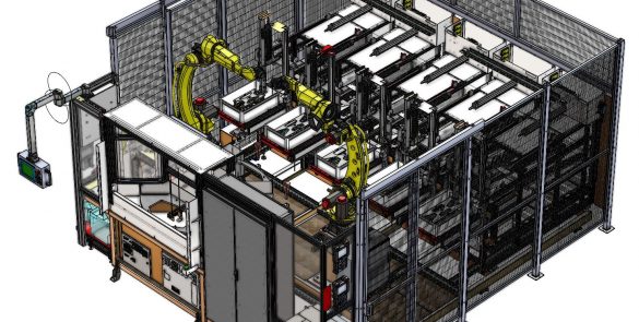 Vue de la cellule coté opérateur