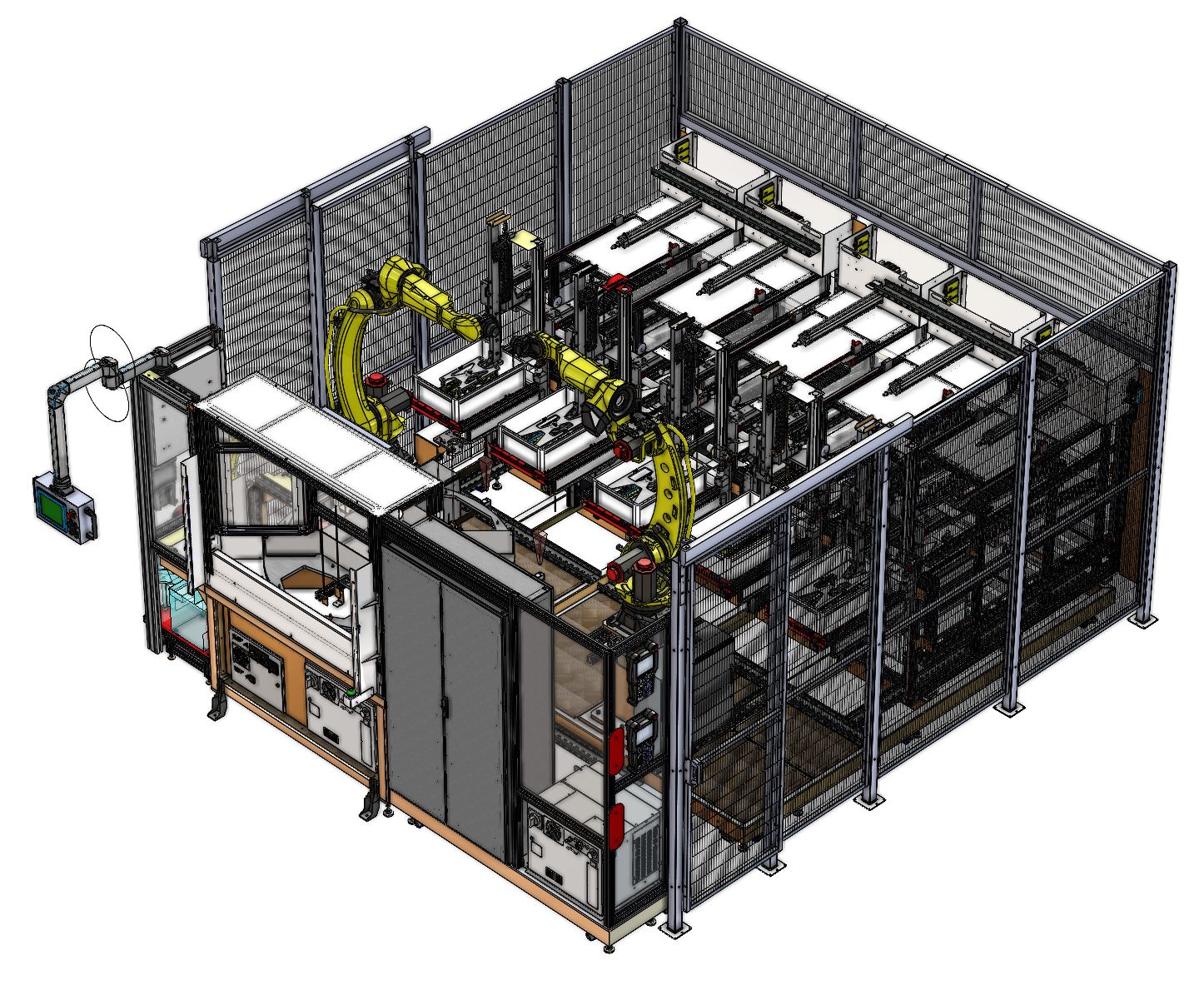 You are currently viewing Cellule d’assemblage automatisée avec approvisionnement en bacs